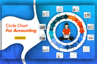 Infographic Circle Chart for Accounting: A Visual Tool for Business Clarity