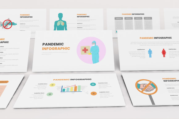 Pandemic Infographic PowerPoint Template: A Clean, Practical Tool for Professional Presentations