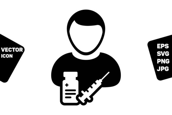 The Role of Patient Icon Vectors with Vaccine Syringes in Modern Healthcare Design