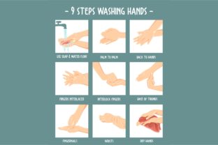 Understanding the Importance of a Washing Hand Step Infographic in Vector Illustration