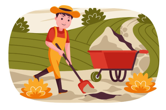 Unlock Creative Potential with Farm Vector Illustration 14