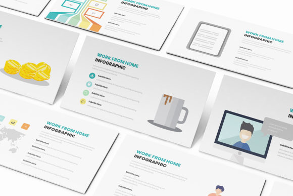 Work from Home Infographic Keynote: A Visual Tool for Modern Presentations